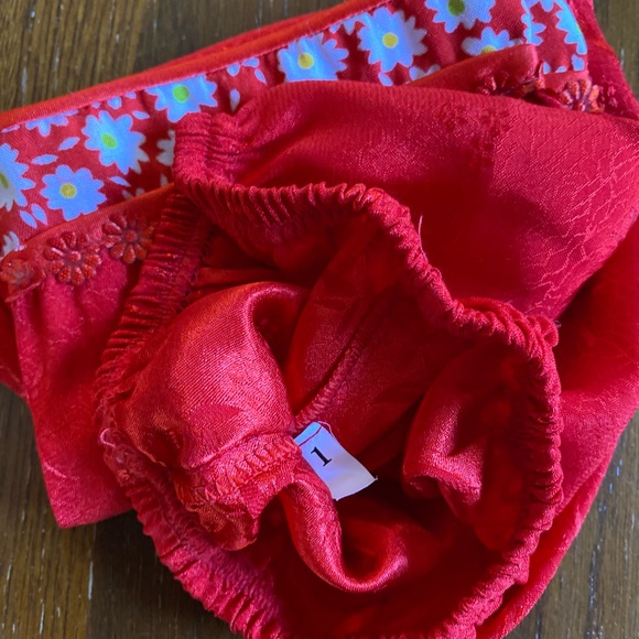 Traditional Red Silk 2 Piece Chinese New Year Suit - 12 Months - Picture 6 of 6